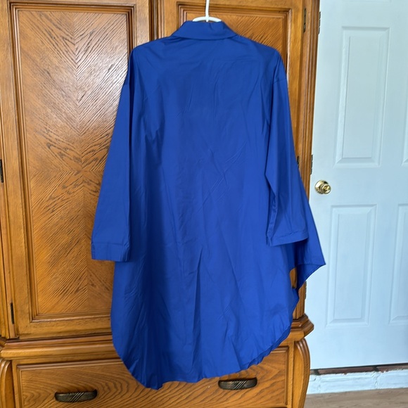 Kimono blue dress with holes, one size - Picture 8 of 11